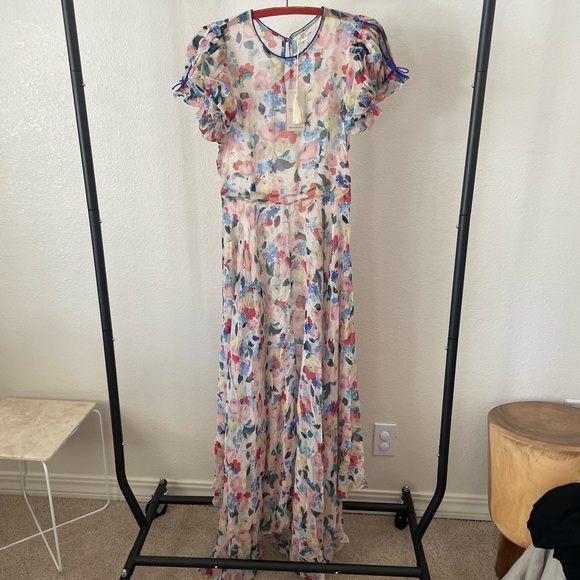 NWT DÔEN Floret Dress- Fleur de Matin Floral - Picture 5 of 13